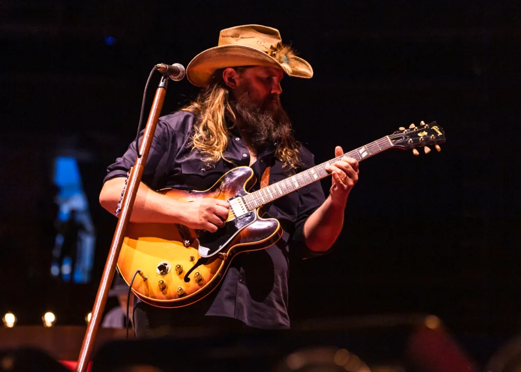 Chris Stapleton performing live at MVP Arena, June 2025
